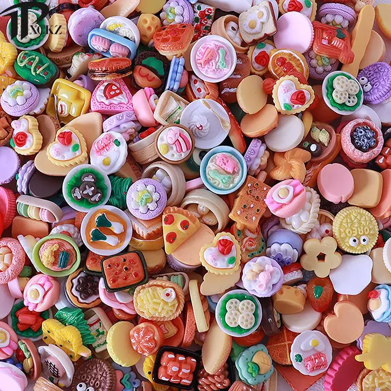 

10 шт., миниатюрные игрушки для кукольного домика