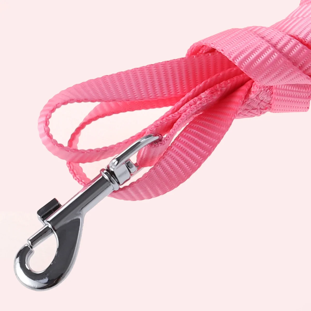 

Pet Rabbit Harness Leash Adjustable Pink Small Bell Comfortable Rabbit Lead for Walking Running Guinea Pigs Pet Harness Leash