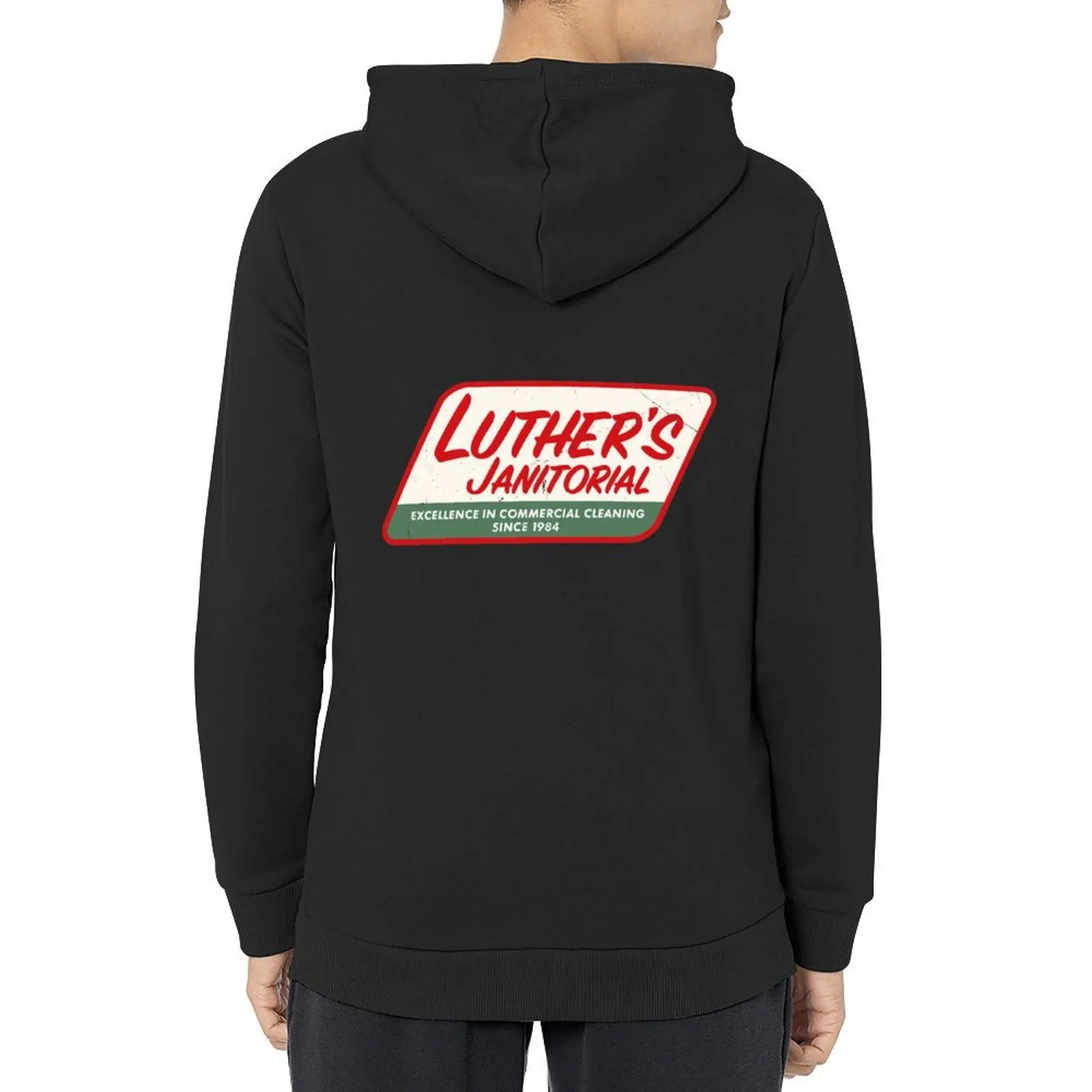 سترة شتوية للرجال من Luther's Janitorial هوديي ملابس الخريف ملابس شتوية ملابس رجالية هوديس للرجال