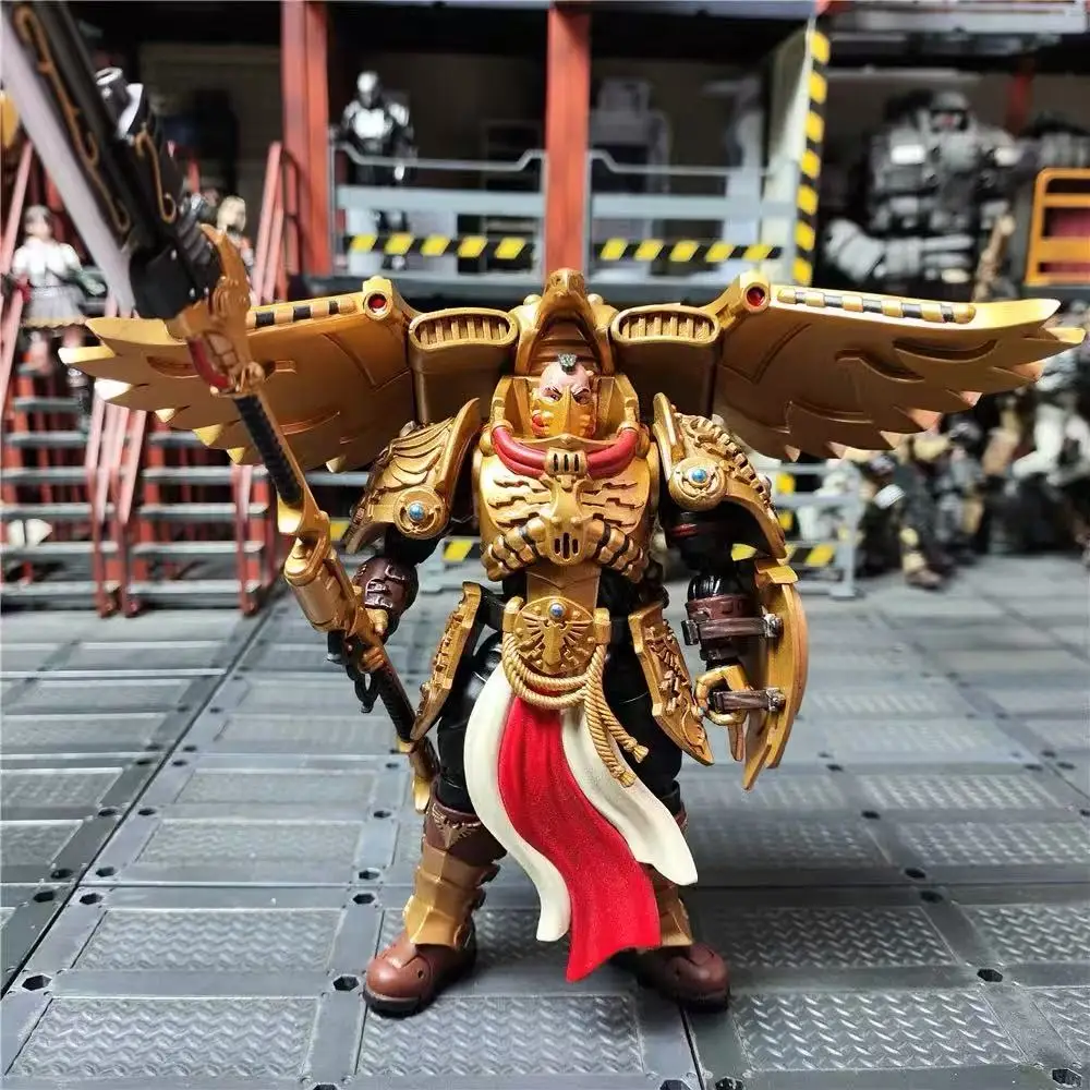 

【JOYTOY】Warhammer 40K The Horus Heresy Legio Custodes Custodian Venatari Squad Venatari with Venatari Lance Toy