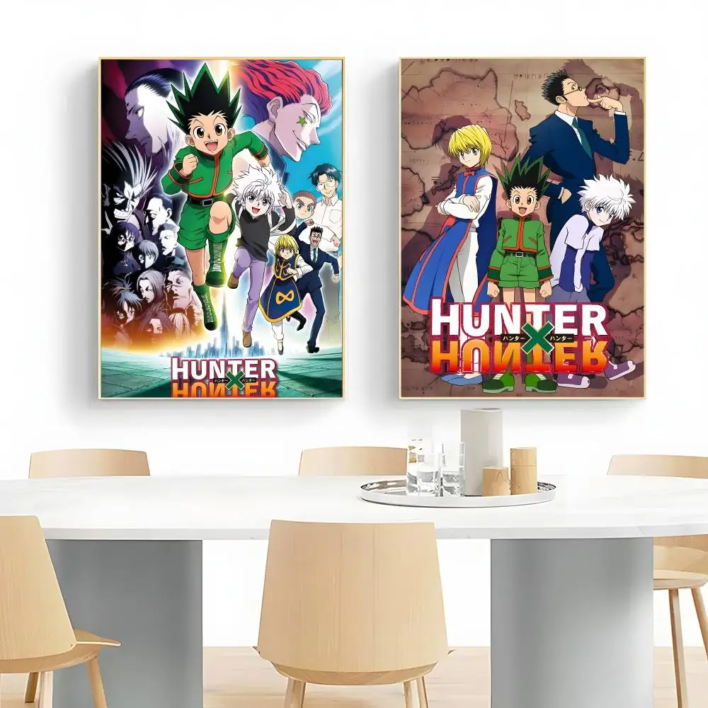 Adventure Anime H-Hunter X Hunter Poster Wall Art Print Decorative Mural Home Decor Gift Unframed