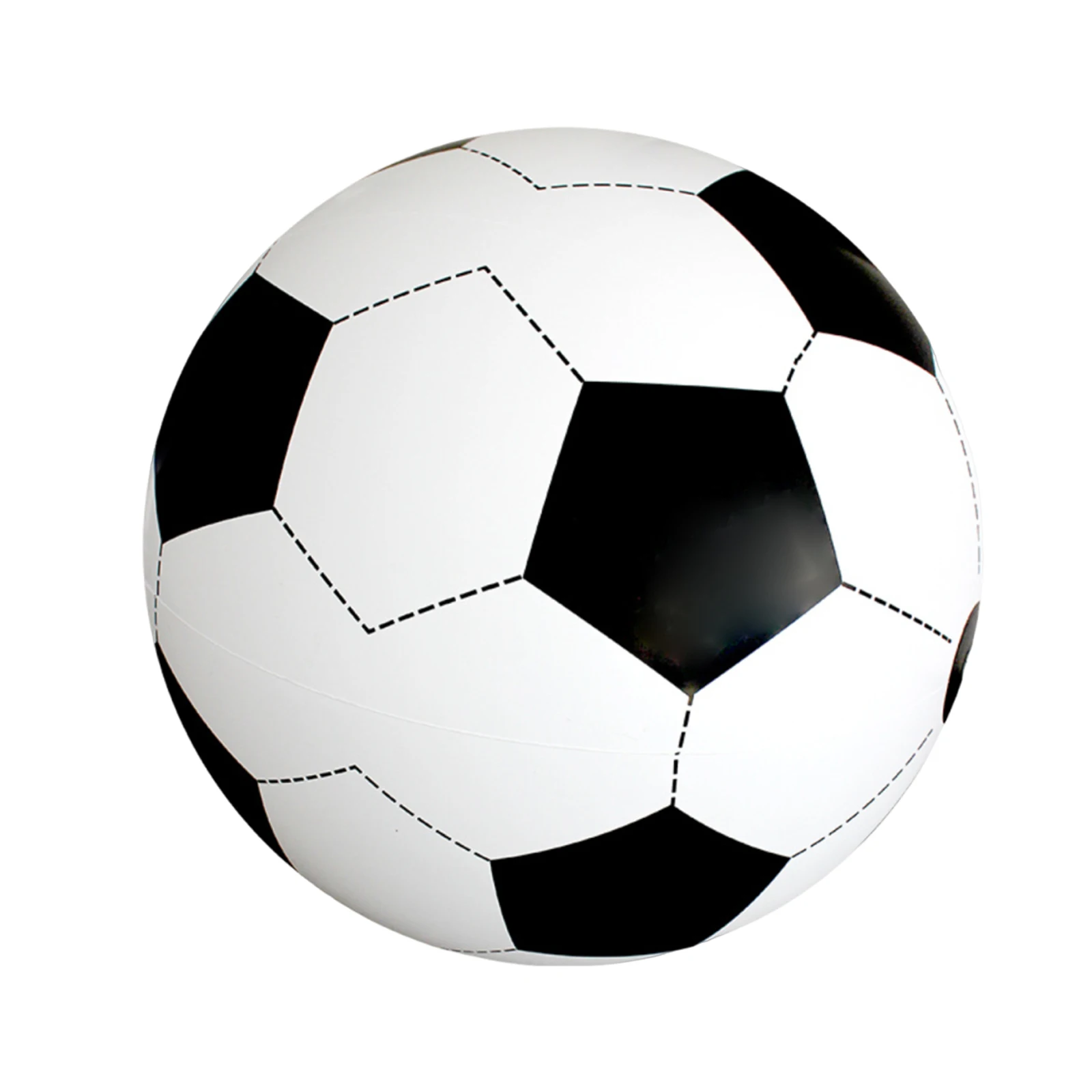 

Inflatable Soccer Beach Ball Large Outdoor Inflatable Ball Beach Parent-Child Interactive Sports Game Supplies（Uninflated）