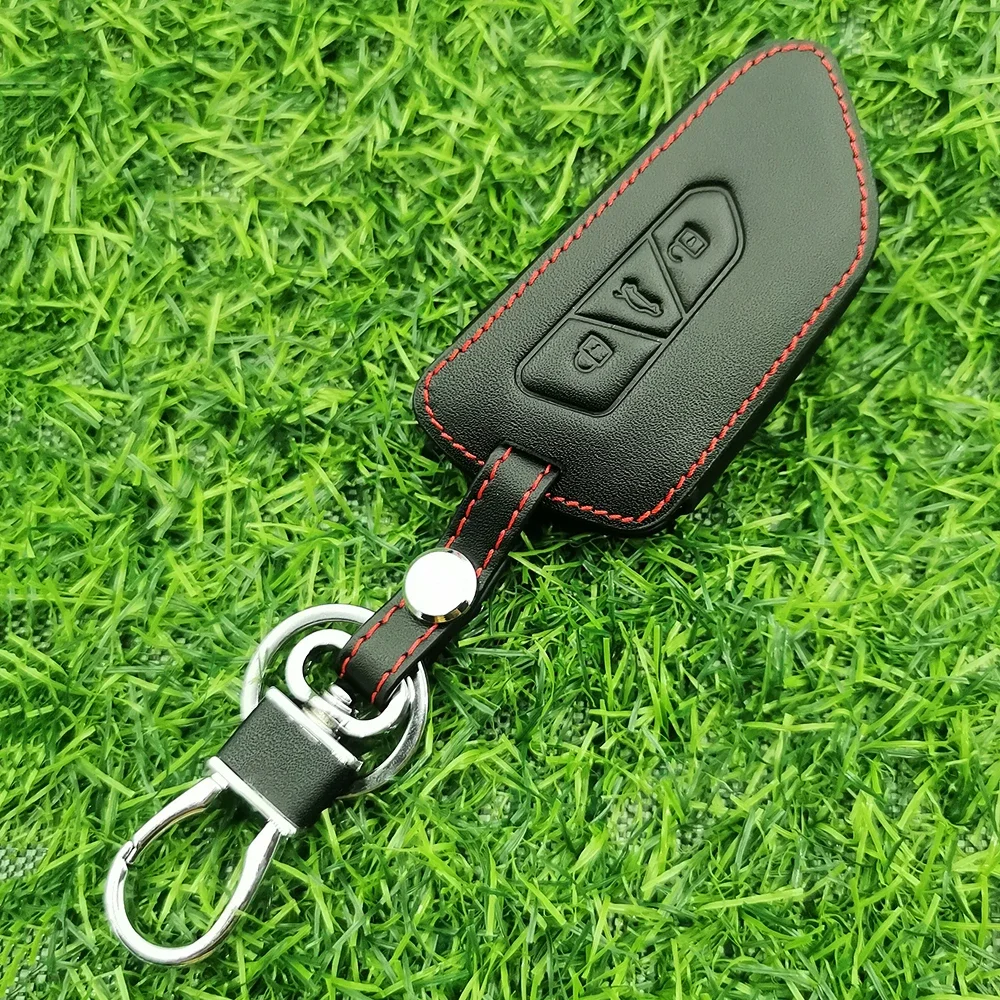 2024 Fashion Car Remote Key Case Cover Shell Fob For VW Volkswagen Golf 8 2020 Skoda Octavia A8 2021 SEAT Leon MK4 Accessories