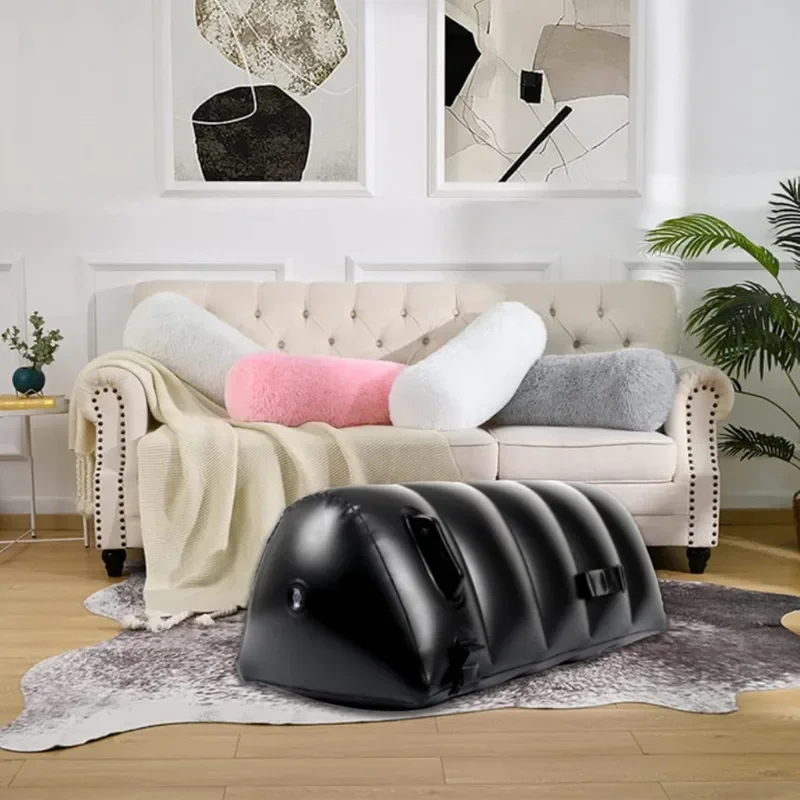 Toughage Inflatable Pillow Multifunction Wedge Sofa Leg Tied Open Bed Cushion Rest Travel Sleep Soft Leather Fold Up Furniture