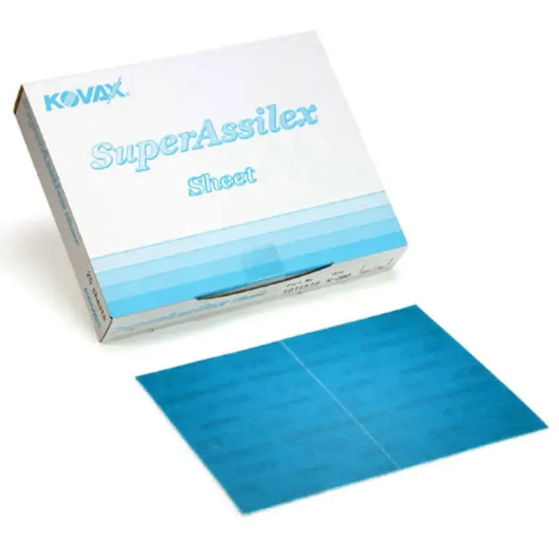 Superassilex Japan Kovax Rechthoekig Droog Polijsten Schuurpapier Superfijne Lak Schurende Auto Voor Auto-Hardware