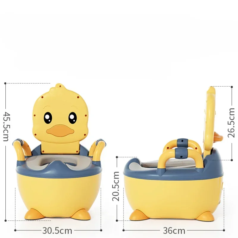 Cute Cartoon Infant Toddler Baby Toilet Portable Children Toilet Seat Chair Duck Small closestool kids Toilet Training Potty