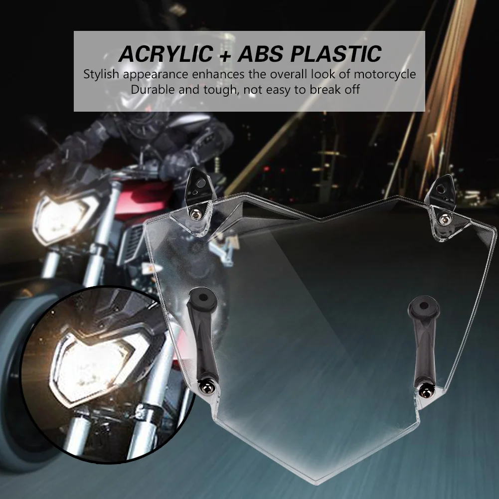 Motorcycle Headlight Guard Cover Protector Exterior Accessory for BMW R1200GS ADV 2014-2017