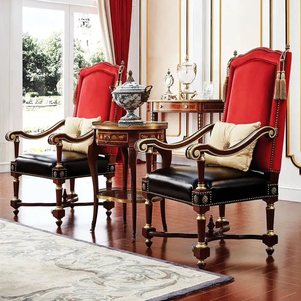 

Luxurious English Antique Teak Hand Carved Armchair