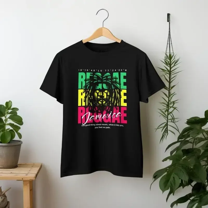 Reggae Jamaika Sänger T-Shirt 2025 Musikfestival Ultra für Fans und Liebhaber
