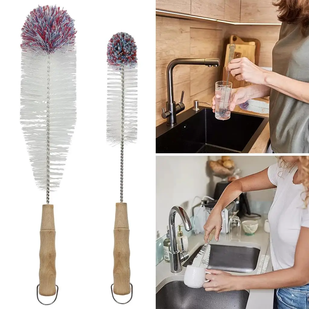 Picture 6: 2 Bottle Brush Cleaner Gentle & Scratch- Flexible for Goblets