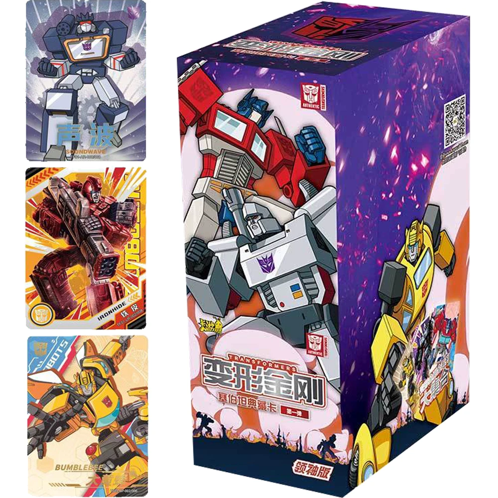 Transformers Collection Card For Children Optimus Prime Elita One Fantasy Passionate Battle Movie Limited Game Card Table Toys