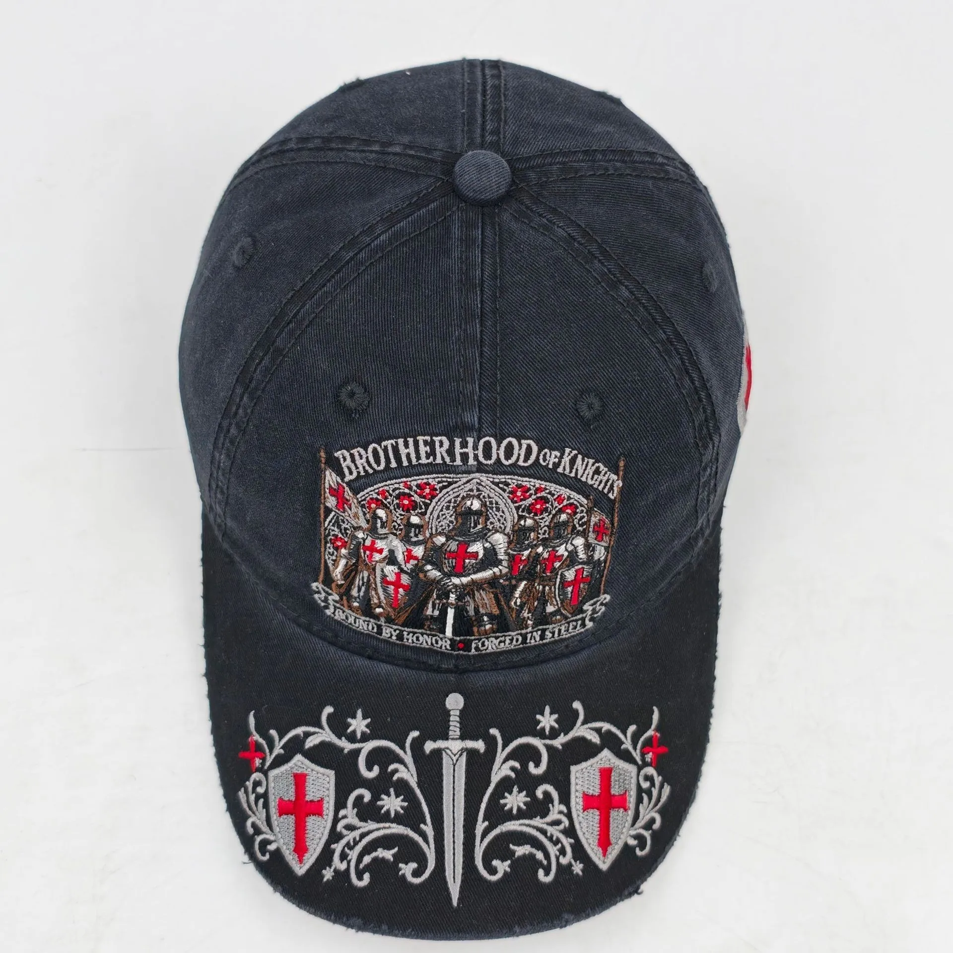 European-Style Vintage Distres - Embroidery Hat Machine review and price