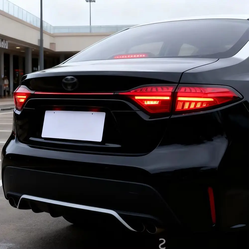 Auto Back Lamps Assembly For Toyota Levin 2019-2024 Upgrade High Quality New Style LED Through Taillights Car Tools Accessories