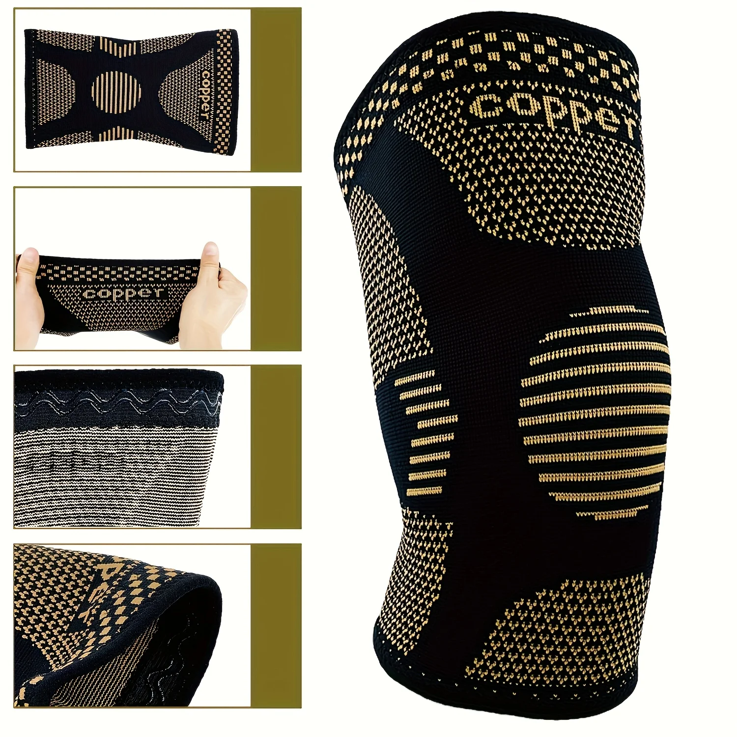Bakır Dizlik Artrit Ağrısı Bas - Knee Brace Badminton incelemesi ve fiyatı