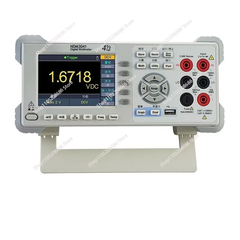 Bench-Type Digital Multimeter  Points Data Logger Function High Precision Multimeter