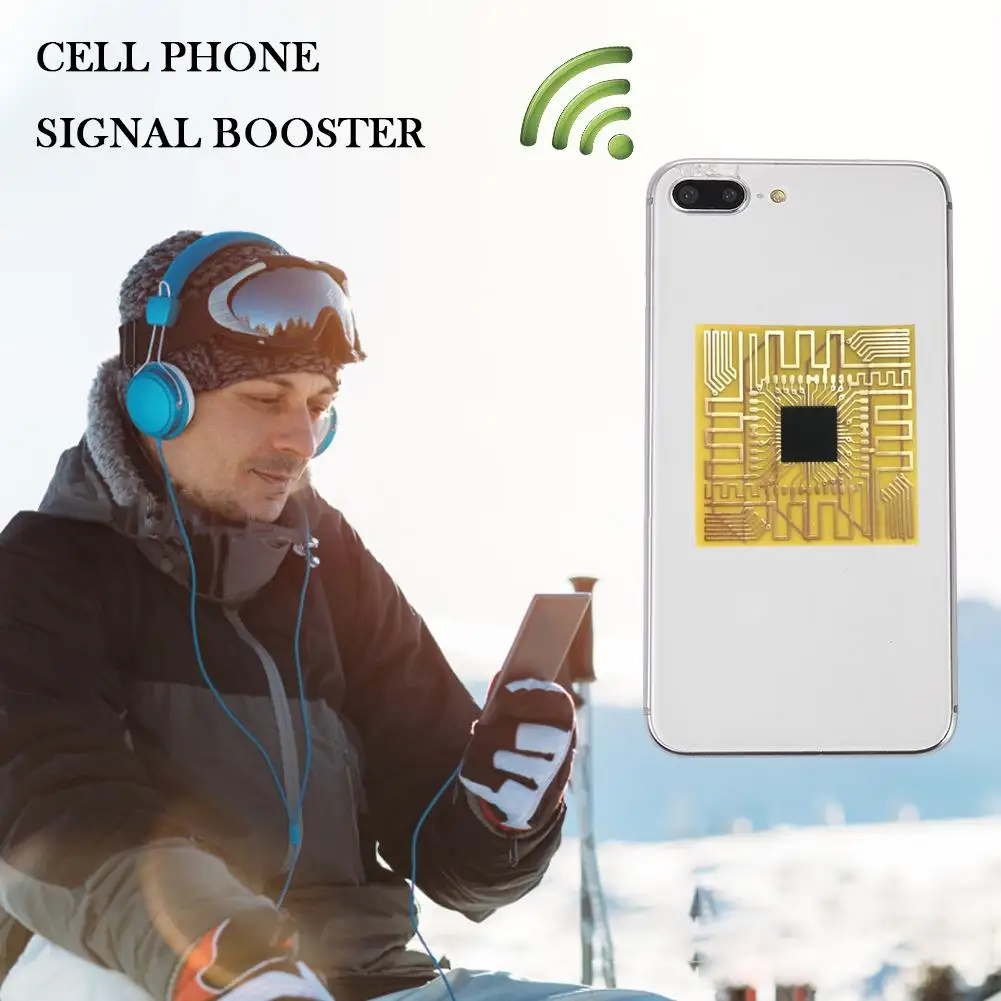 Portable Antenna Signal Boosters Cell Phone Network Signal Enhancement Stickers