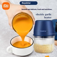 Xiaomi Royalstar Electric Garlic Beater Charging Food Vegetable Meat Crusher Portable Mini Chili Garlic Masher Kitchen Gadgets