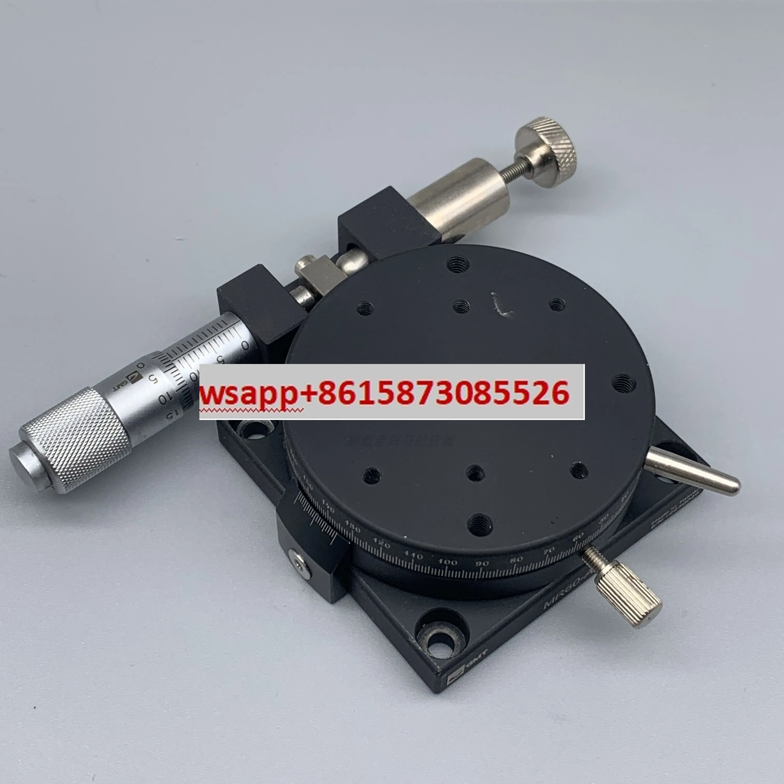 

R-axis rotating table GMT MR60-AL high-precision rotating table, ultra-thin optical rotating table, table surface 60mm