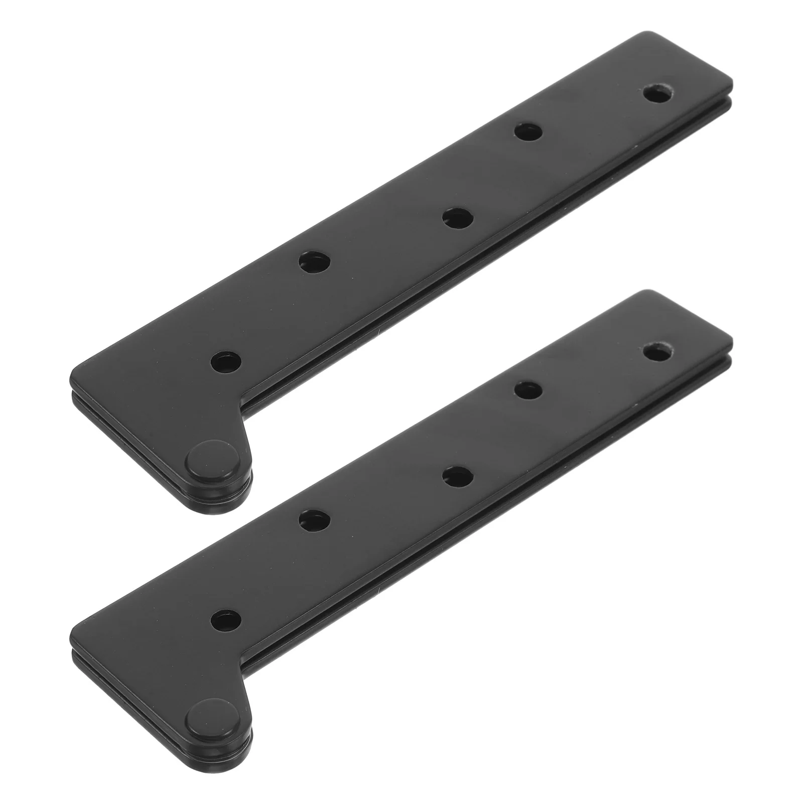 

2 Pcs Exterior Door Hinges Hidden Detachable Small Cupboard and Window Foldable Corner Cabinet Black Concealed