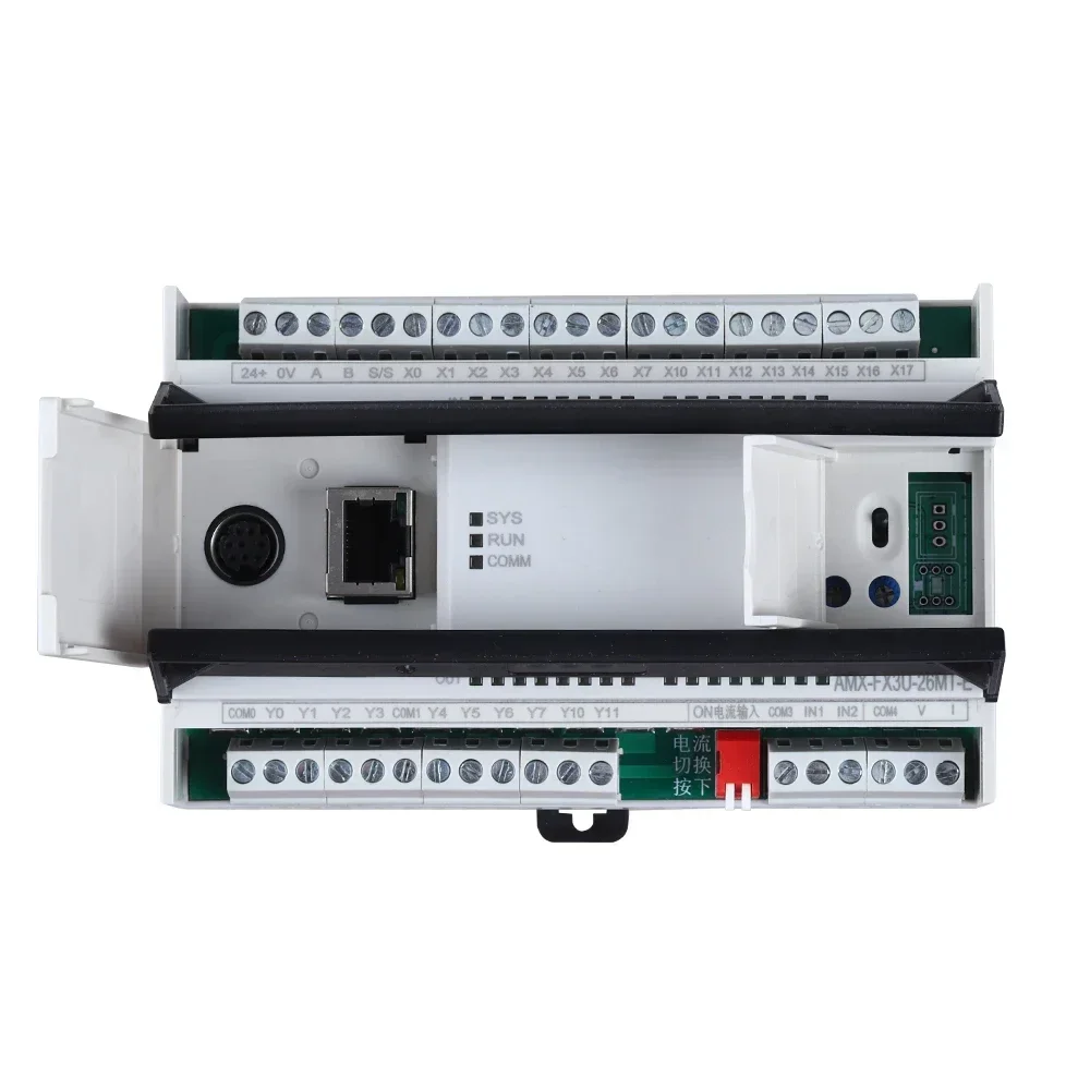 【ミモ】LMO-F-3A/B Amsamotion FX3U-48MR 32MR-E 26MT Replace MELSEC PLC 4AI/2AO 16DI