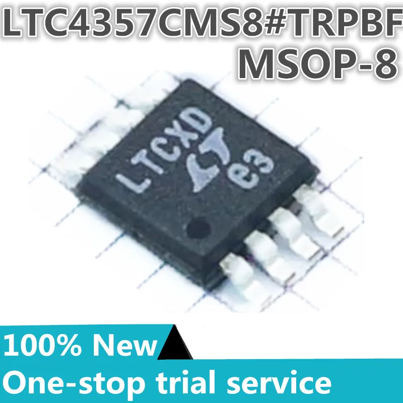 

2-100pcs %New original LTC4357CMS8#PBF LTC4357CMS8#TRPBF Screen printing: LTCXD MSOP8 power electronic switch chip ic