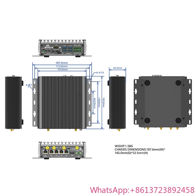 

Nvidia Jetson Orin Nano Core Board 34TOPS 4GB 256 SSD Robotic AI Edge Computing Hardware Edge Computing AI Gateway