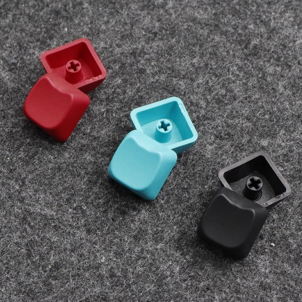5pcs/pack Cute Cat Shaped Keycaps PBT Dye Subbed 1U Blank Key Caps MAO Profile DIY Keycap For MX Switch Keyboard Multiple Colors