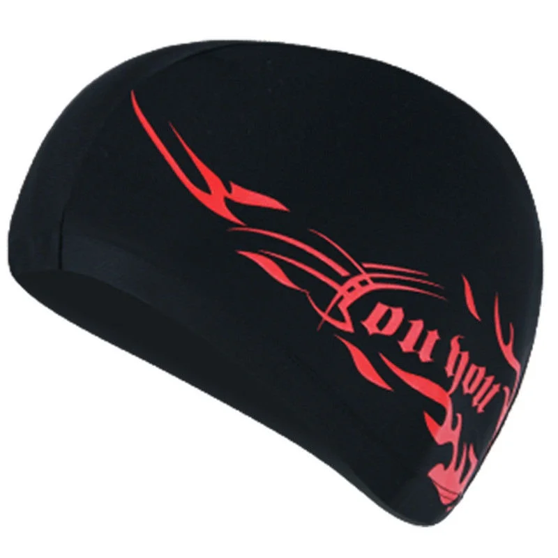 Men Women Cloth Swimming Hat Hot Spring Spandex Bag Long Hair High-end Suitable For Water Pool