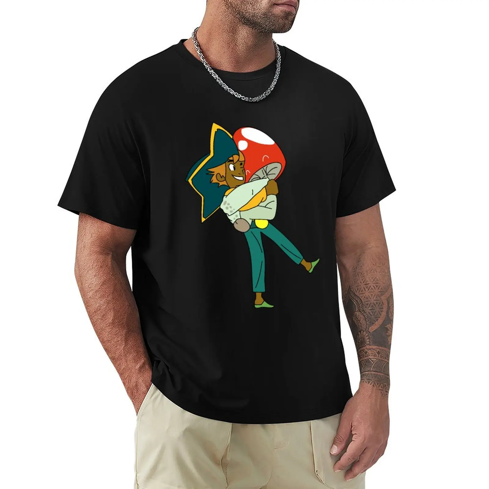Stanley Hugging Stella T-Shirt t shirt man plain T-Shirt