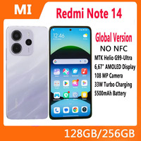 Global Version Xiaomi Redmi Note 14 4G MediaTek Helio G99-Ultra 108MP AI Camera 6.67\
