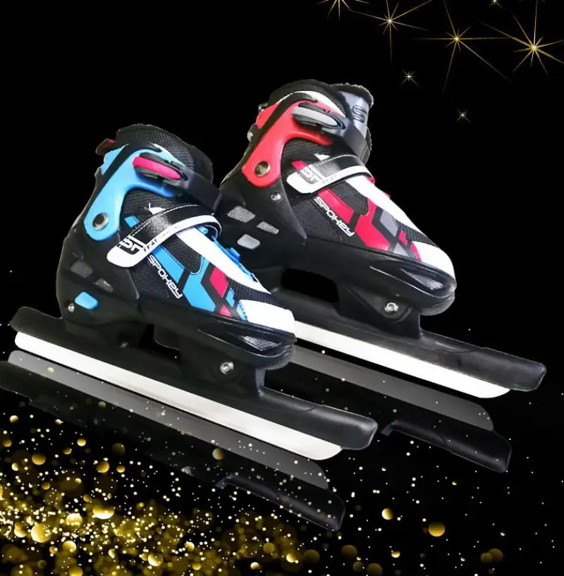 Sapatos de Patinação no Gelo Crianças Inverno Inline Roller Skate Shoes Crianças Skate Ajustável Sapatos Menino E Menina Esporte Ao Ar Livre Sapatos Quentes