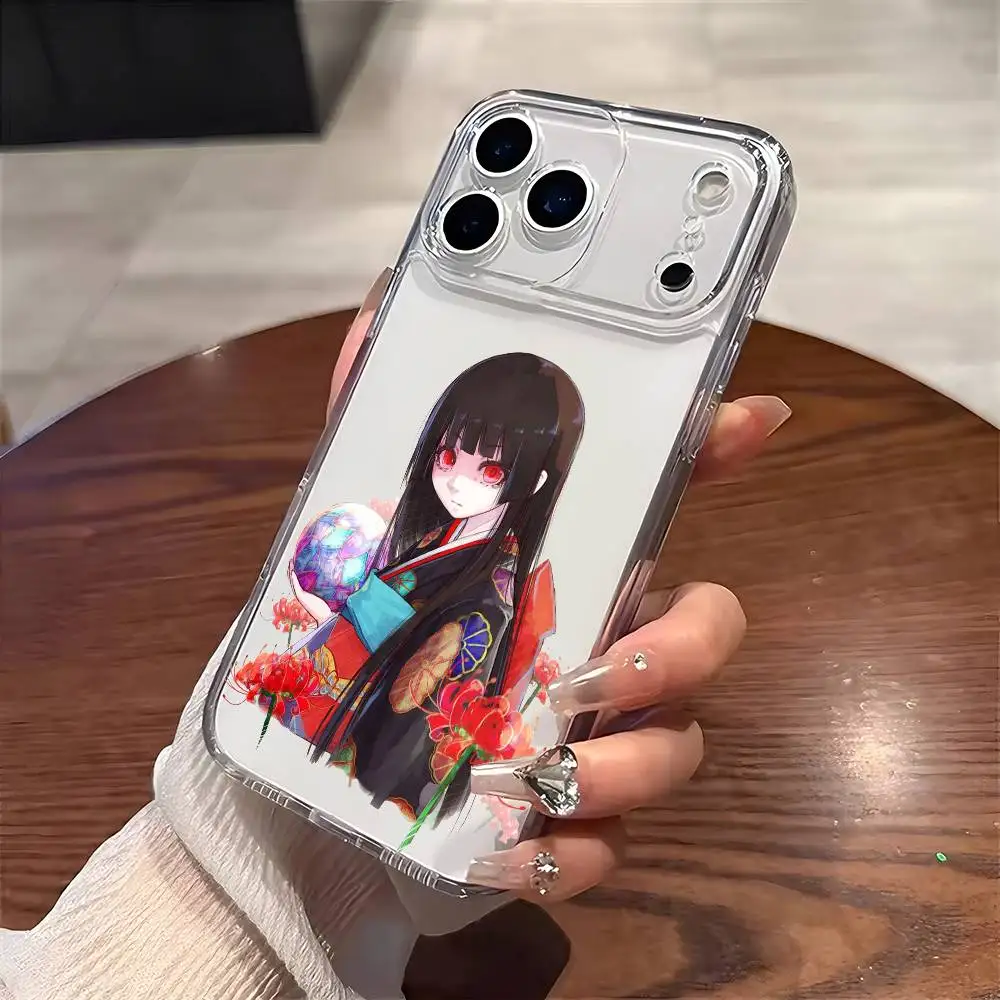 Hell G-Girl A-Anime  Phone Case For iPhone 17 16 15 14 13 12 11 Mini Pro Max Plus Transparent Cover