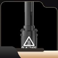 0.4Mm 265℃ Nozzle High Temp 3D Printer Nozzle Spare Replacement Accessories For Flashforge Adventurer 3 And Adventurer 4-T44C