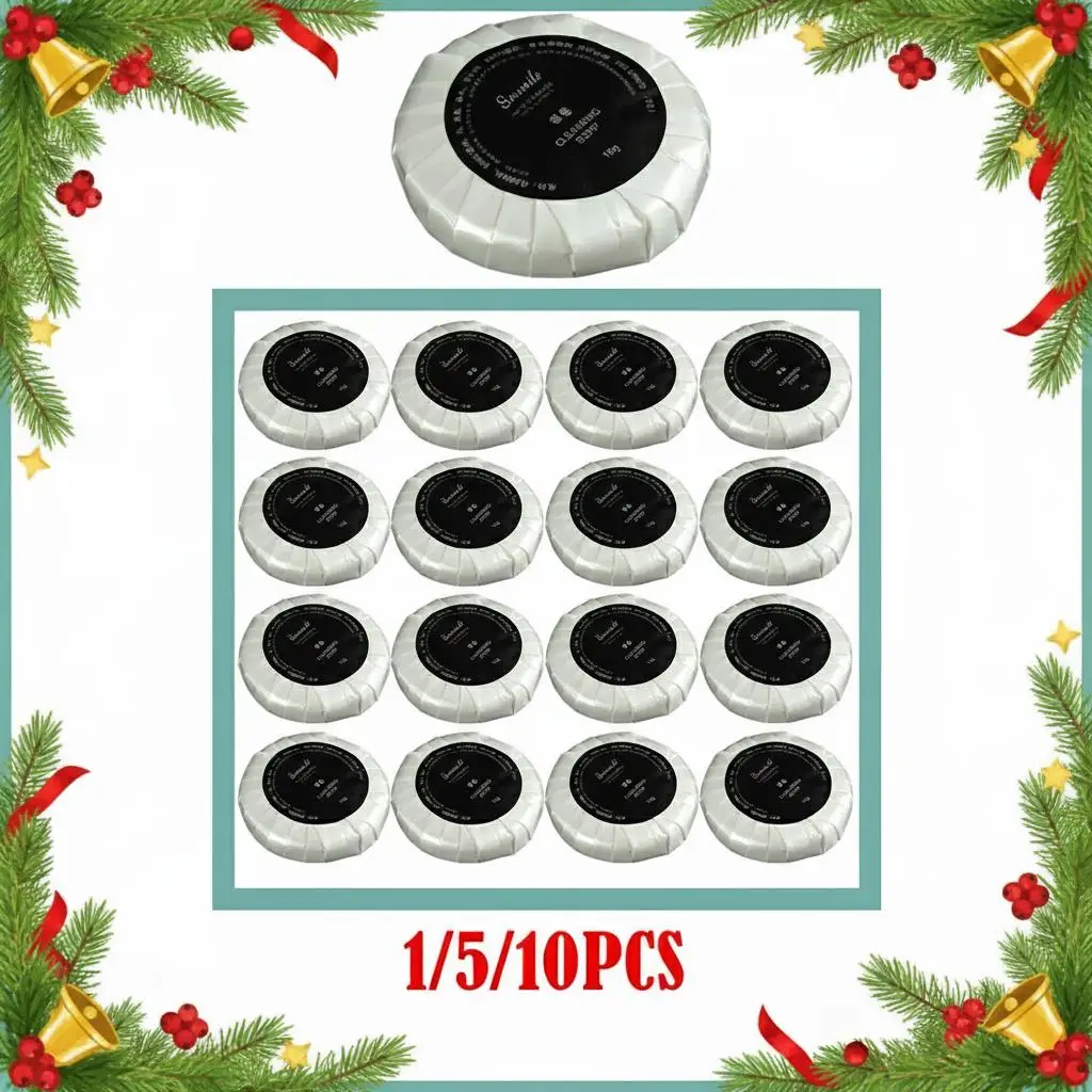 

1/5/10 шт., оптовая продажа, мини-портативное круглое мыло для путешествий в отеле, роскошное дешевое мыло для отеля