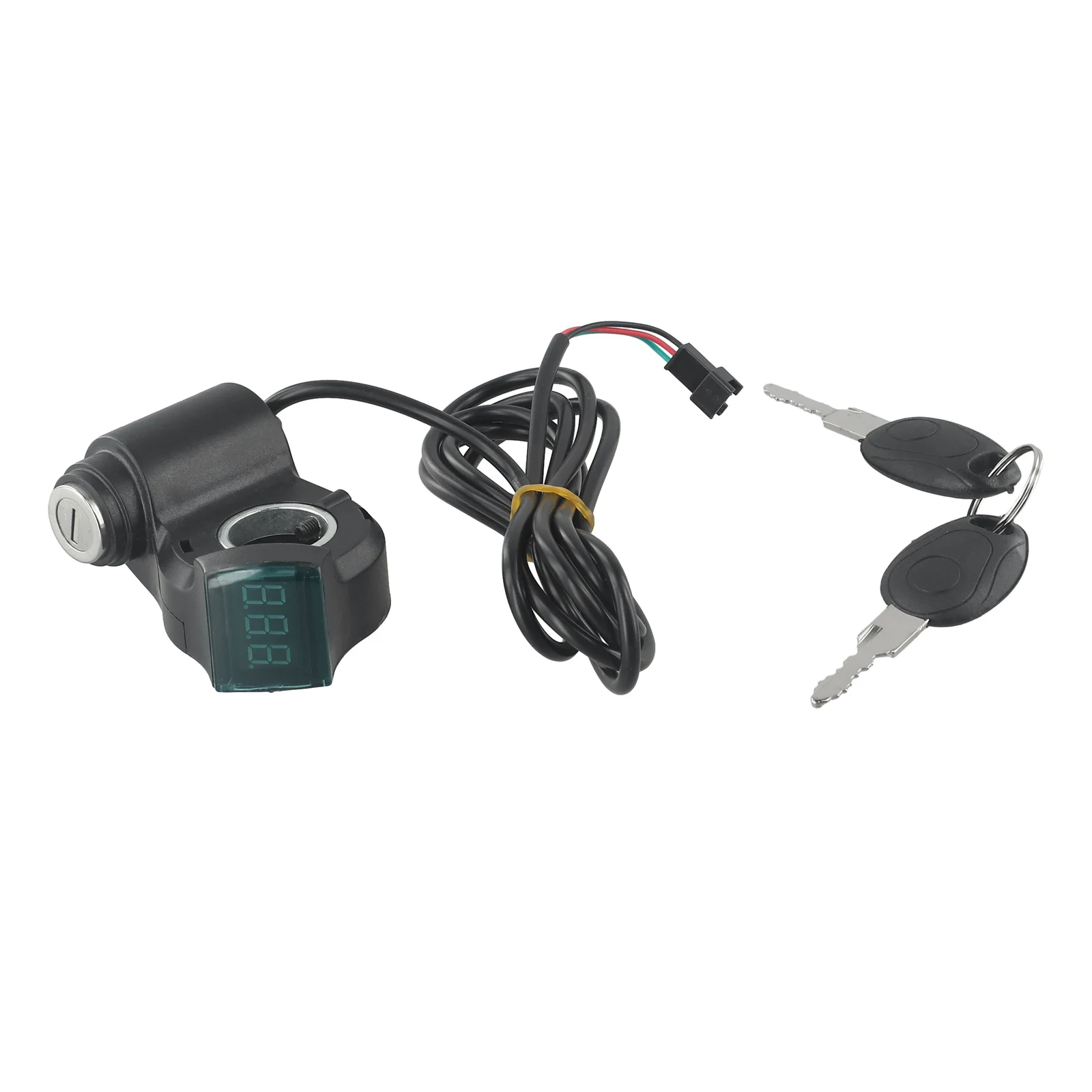 for Power Switch Lock Battery Lock 24-72V Throttle Display Thumb Throttle With Key for durable And Practical High Performance