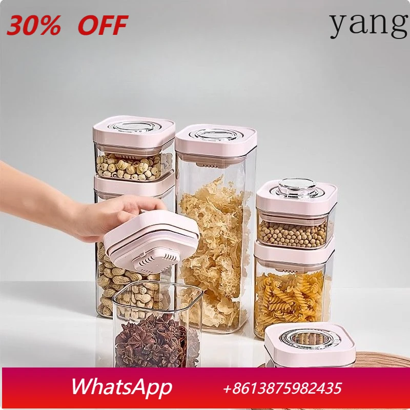 

LTT buckle press-type sealed tank food grade storage tank kitchen incense storage box