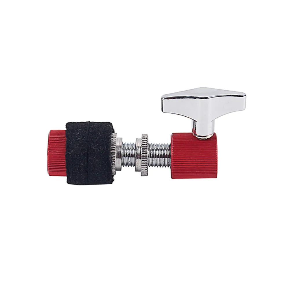 Heavy-Duty Spring-Loaded Ball-Bearing Hi-Hat Clutch for Jazz Rock Drum Kits Fast Secure Mounting Hi Hat Cymbal Accessory Drum