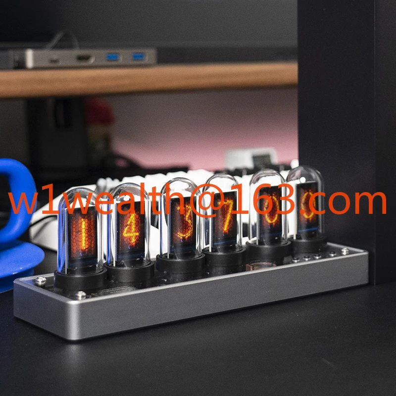 Moderne digitale tafelklok Geek Marvel Tubes IPS Display bureauwekker