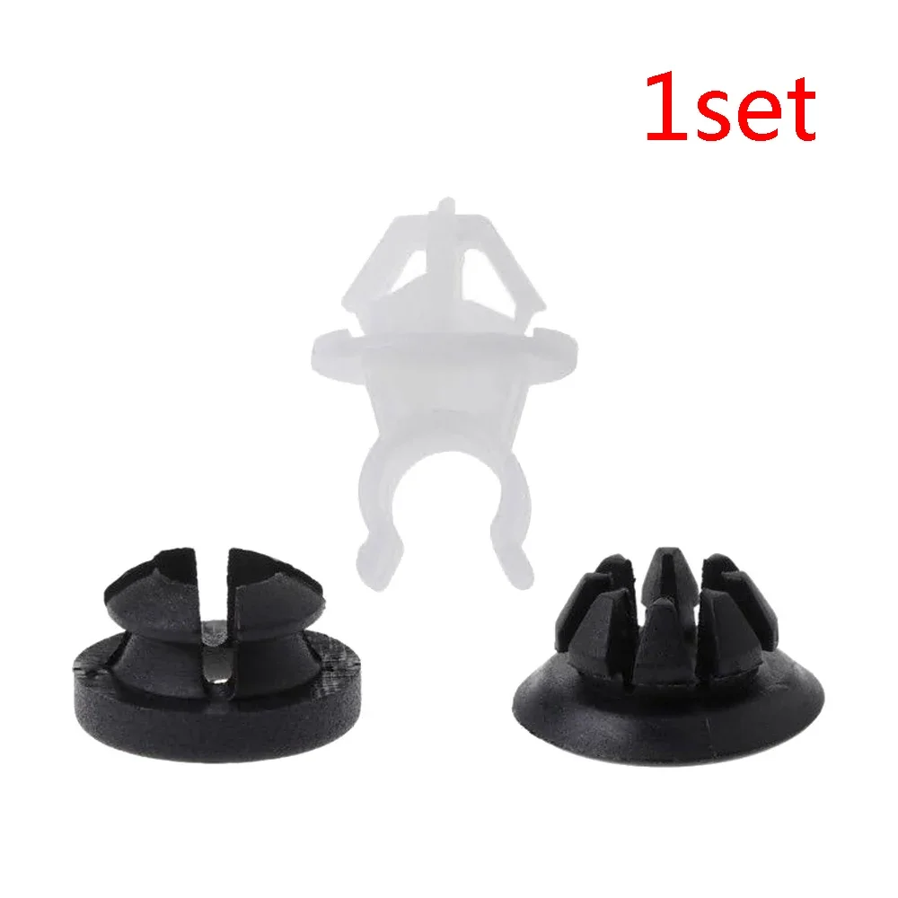 3pcs/Set Car Hood Support Prop Rod Holder Clips Replacement Car Parts Fit For Honda Accord Prelude Odyssey 91503SS0003