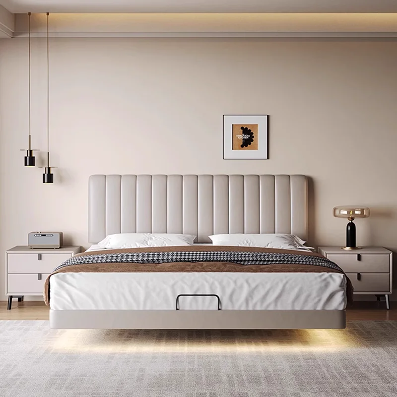Beauty European Bed Design Headboards Sex Modern Queen Luxury Bed Wooden Portable Princess Letto Matrimoniale Trendy Furniture