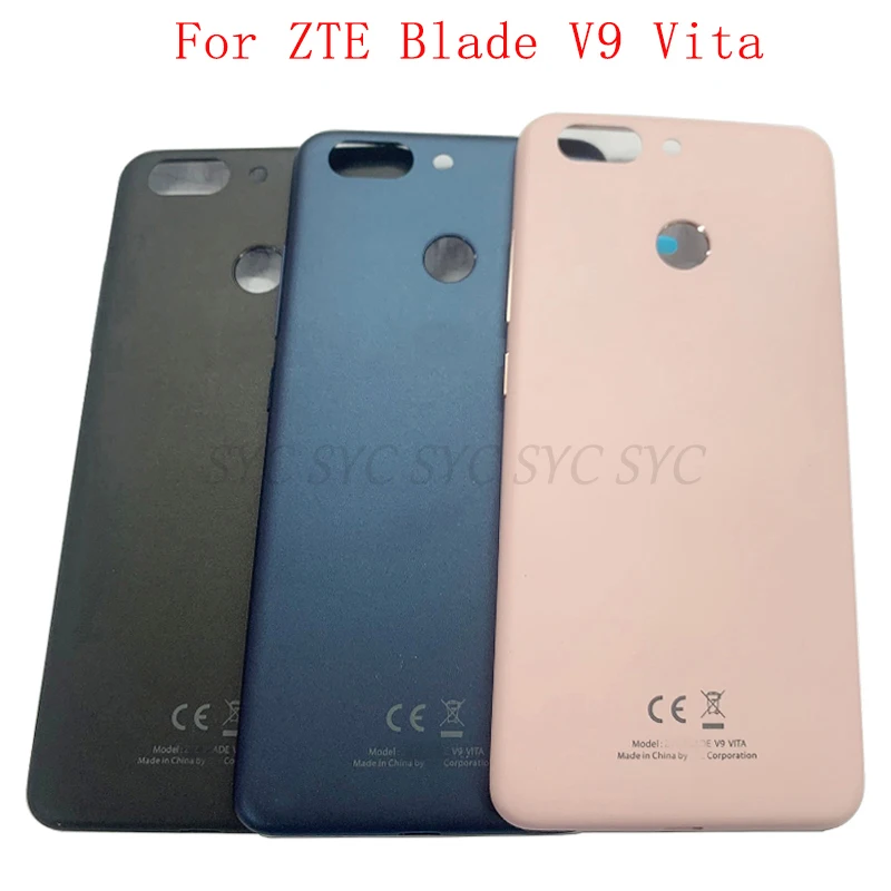 

Battery Cover Rear Door Case Housing For ZTE Blade V9 Vita Back Cover with Logo Repair Parts