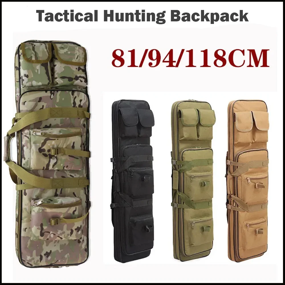 

Tactical Gun Range Bag Case HK416 MP5 Rifle Backpack Sniper Carbine Airsoft Shooting Carry Shoulder Pouch Holster Bags Hunting