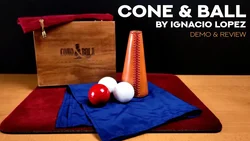 Cone and Ball by Ignacio Lopez -Magic tricks