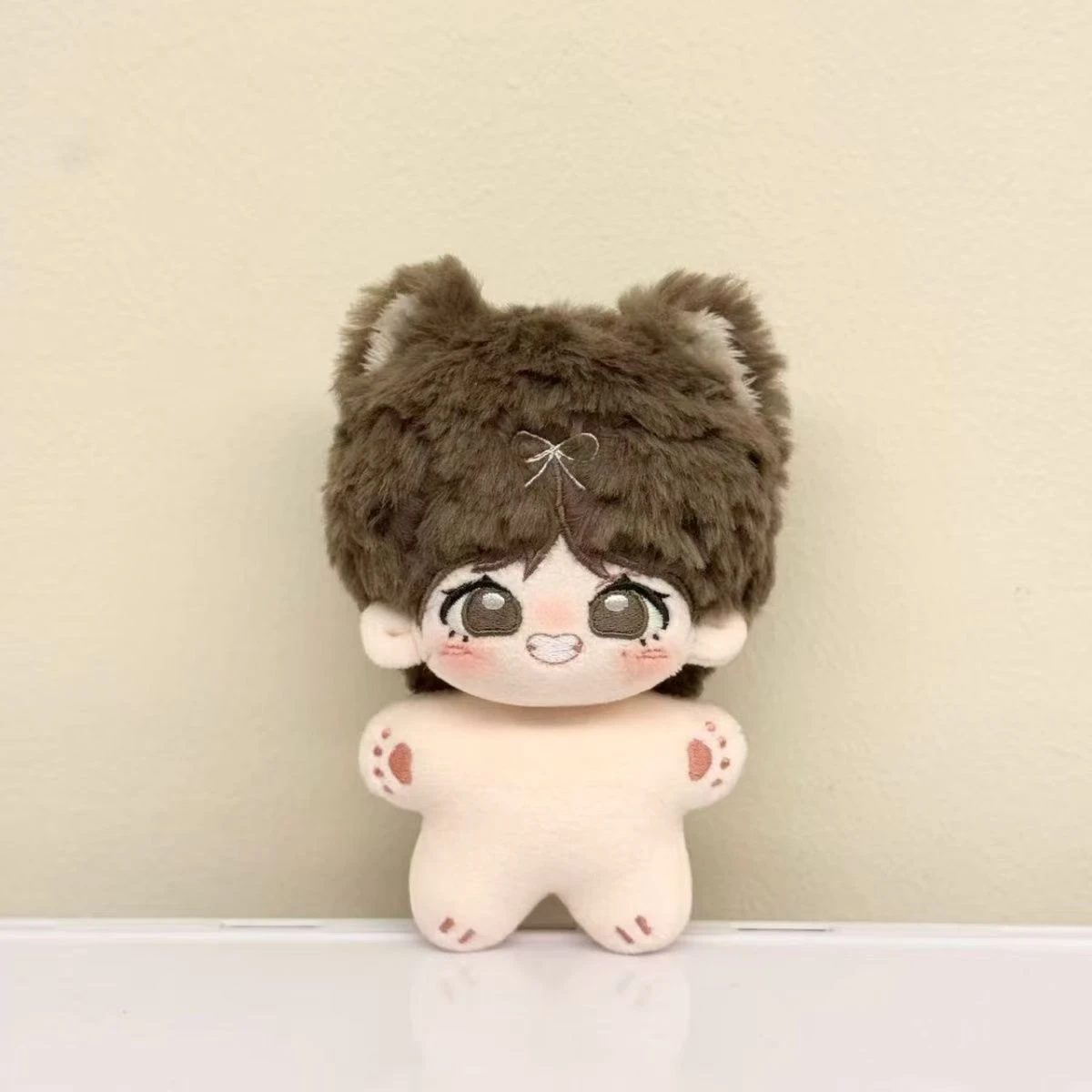 10 cm große, hübsche Stoffpuppen, Jungen-Idol, niedliche Baumwollpuppe, Rucksack-Ornament, Kindergeburtstagsgeschenk, DIY-Geschenk, Anhänger für Erwachsene