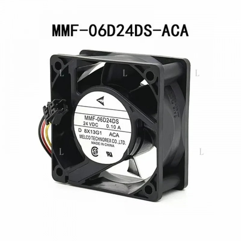 

L промышленный инверторный охлаждающий вентилятор для Melco 24 В постоянного тока 0,10 А 60*60*25 мм MMF-06D24DS-ACA