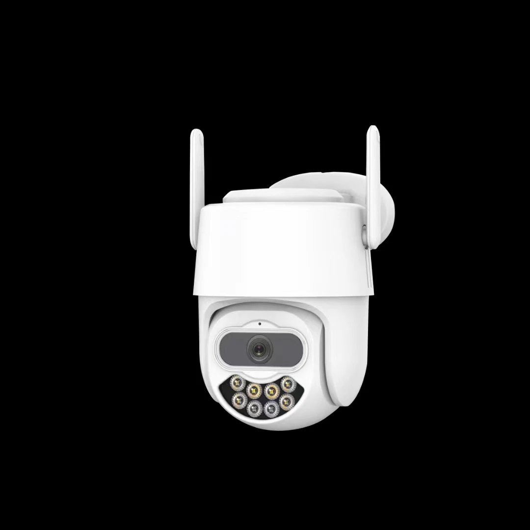 4MP UHD iCsee APP 8x Zoom Dual Lens PTZ IP Dome Camera AI Humanoid Detection Full Color Home Security Alarm CCTV Baby Monitor