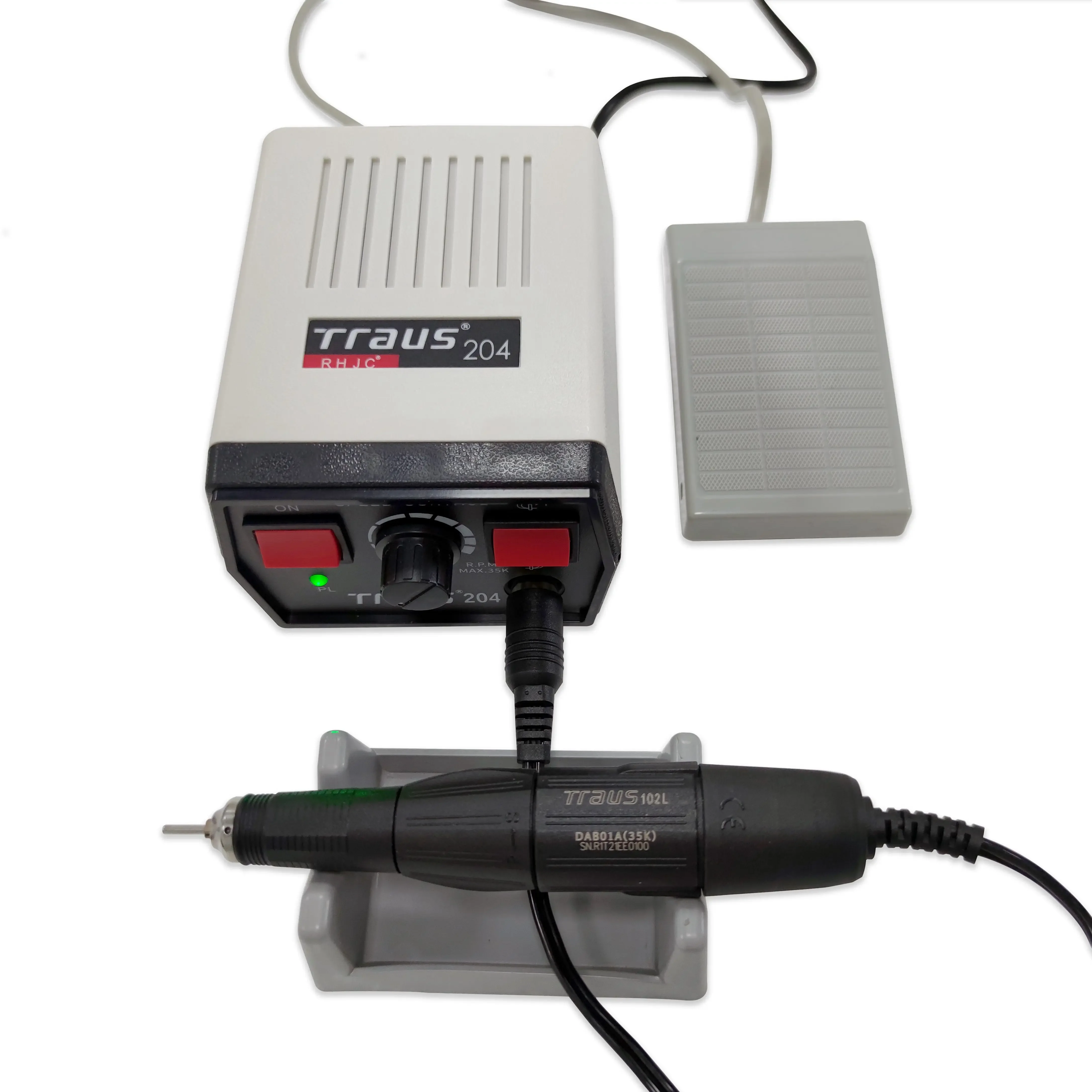 Traus 90/204 Manufacturer Hot Selling New Type Strong Drill High Speed Handpiece Electric Manicure Nail Drill Machine