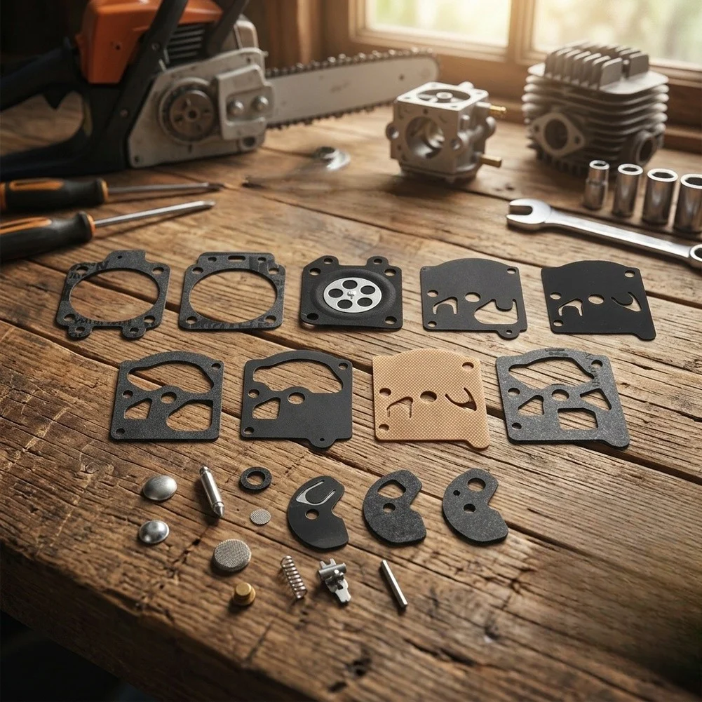 For Home Garage Repair Carburetor Repair for kit Fuel System Parts Wear-resistant Components Precision Engineered Gaskets