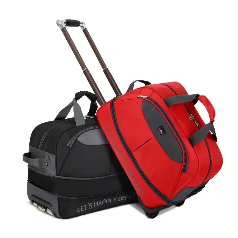 

Men Travel Trolley Bags Luggage Suitcase Travel Rolling Bags on Wheels Carry on Hand Bag Women Large Duffle Travel Suitcase