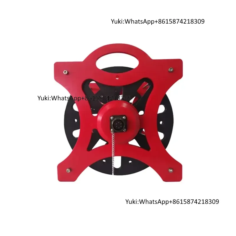 Manual Retractable POM Frame Spool R107-D11L100 with 316L Stainless Steel Support Drones Accessories Featuring Slip Ring view 4